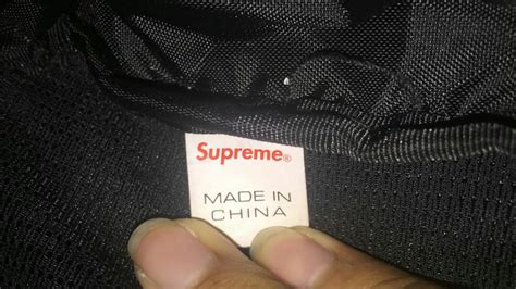 supreme waist bag ss19 fake|how to identify a false supreme.